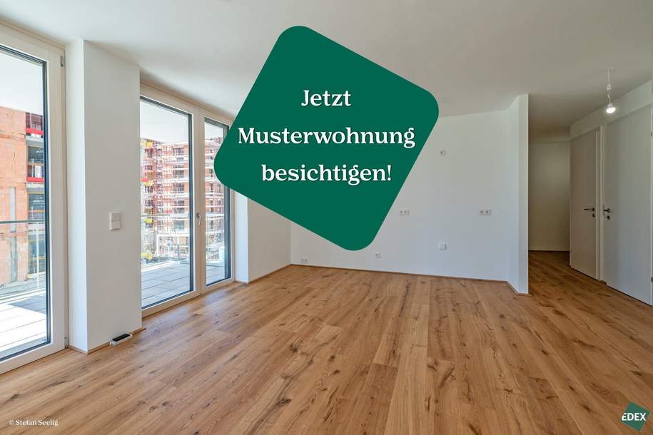PERFEKTE ANLEGERWOHNUNG MIT BALKON | URBAN DAHEIM | BAUFELD 13 | ANLEGER, Wohnung-kauf, 384.000,€, 1030 Wien 3., Landstraße