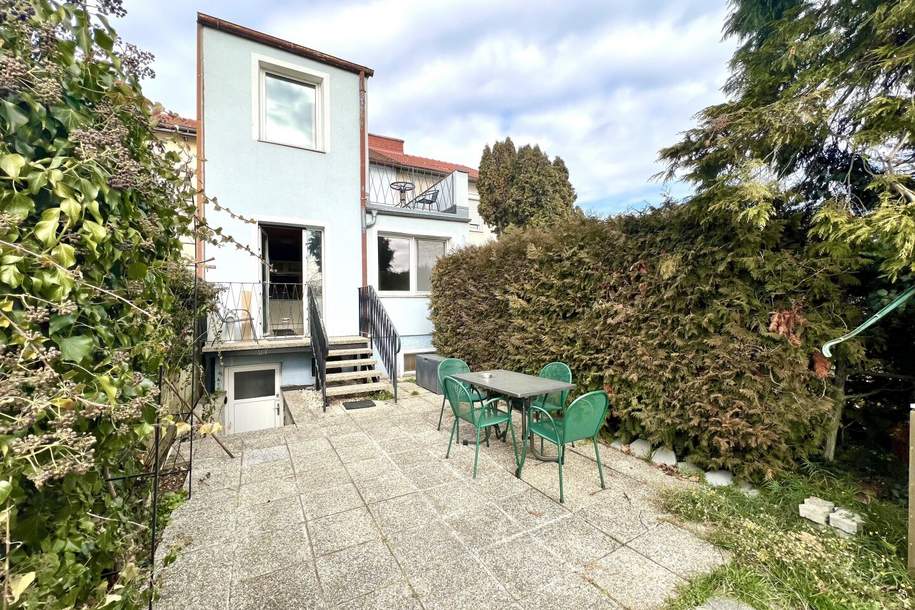 U1 Fußläufig in 7 Minuten erreichbar I Gemütliches Haus mit Garten und Terrasse I Voll unterkellert I Klimaanlage I Nähe Donau Zentrum, Haus-kauf, 450.000,€, 1210 Wien 21., Floridsdorf