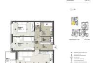 Geförderte Mietwohnung mit Sonnenbalkon - 3 Zimmer mit toller Aufteilung - Hochwertige Ausstattung, Wohnraumlüftung, uvm.
