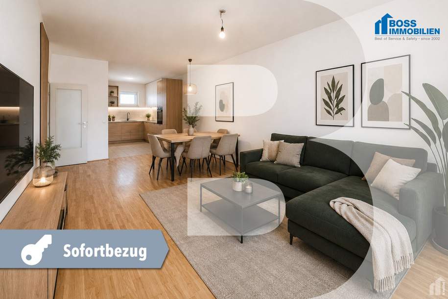 Urbano | inkl. Küche + große Loggia, Wohnung-miete, 1.347,00,€, 4020 Linz(Stadt)