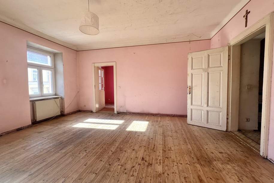Sanierungsbedürftige Altbauwohnung Nähe Matzleinsdorfer Platz, Wohnung-kauf, 175.000,€, 1100 Wien 10., Favoriten