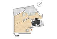 1-Zimmer-DG-Wohnung mit hofseitiger Terrasse direkt auf der Währinger Straße