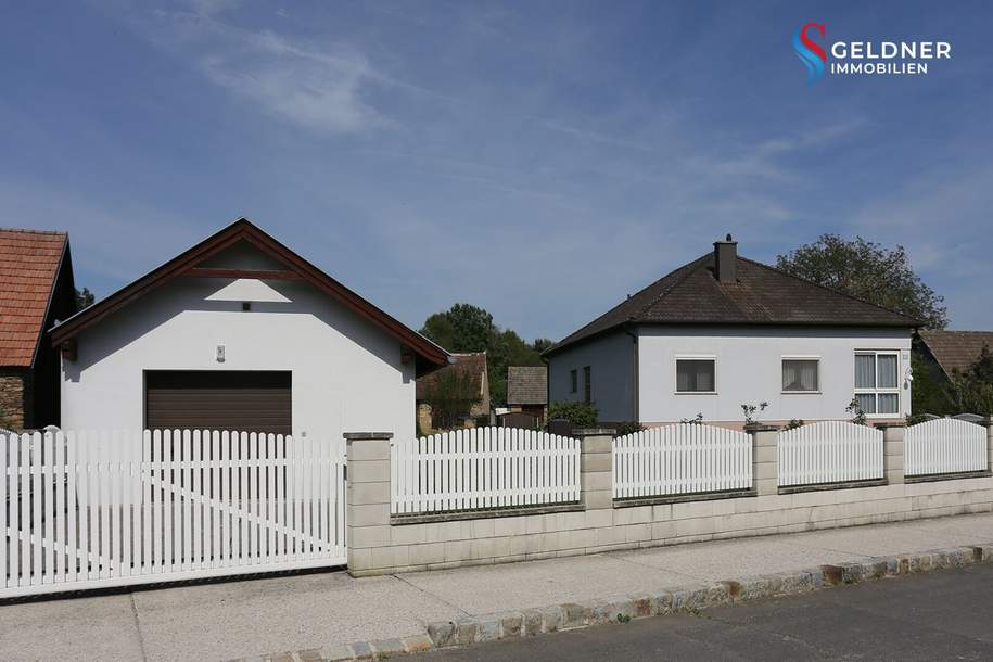 Ruhige Lage - Einfamilienhaus, top gepflegt, mit großem Garten, Wintergarten und Garage, Haus-kauf, 259.000,€, 7444 Oberpullendorf