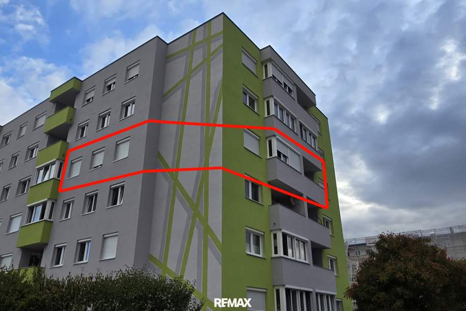 4-Zimmer-Eigentumswohnung mit Loggia in Ober-Grafendorf, Wohnung-kauf, 169.000,€, 3200 Sankt Pölten(Land)