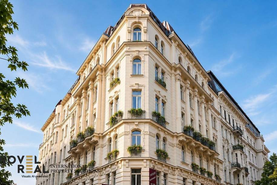 Zwei charmante Altbauwohnungen – flexibel nutzbar, vereint oder getrennt!, Wohnung-kauf, 2.700.000,€, 1010 Wien 1., Innere Stadt