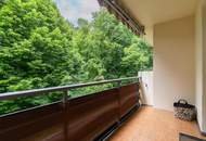 4 Zimmer mit Kaminofen, Loggia, Balkon: Naturgenuss mit City-Anschluss