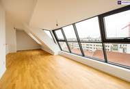 Neubau-Dachgeschoss-Maisonette mit 2 Terrassen, Weitblick, Klimaanlage & Fußbodenheizung