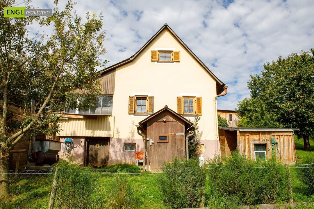 Idyllisches Landhaus im Vulkanland mit großem Nebengebäude – Nähe Bad Gleichenberg