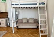 All inclusive Miete - perfekt aufgeteilte 1-Zimmer Wohnung - möbliert - 6 Monate befristet!