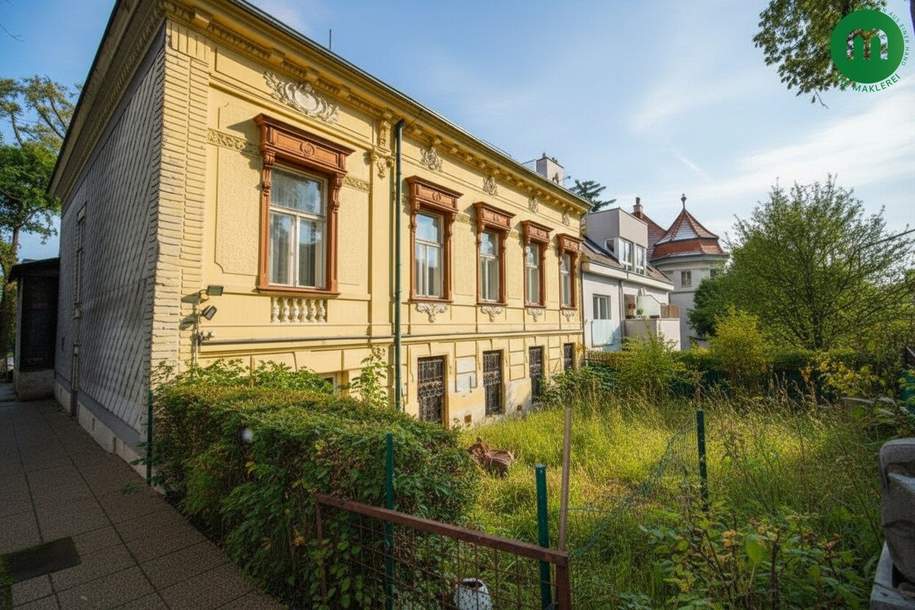 Altbauvilla aus der Jahrhundertwende auf einem ca. 1.770 m² Grundstück, Haus-kauf, 1190 Wien 19., Döbling