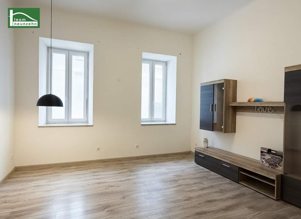 Sofort beziehbare 1,5-Zimmer-Wohnung bei künftiger U-Bahn U2 - Gußriegelstraße und Matzleinsdorfer Platz