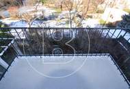 Befristet vermietete 3-Zimmer-Balkon-Altbauwohnung in hervorragender Lage!