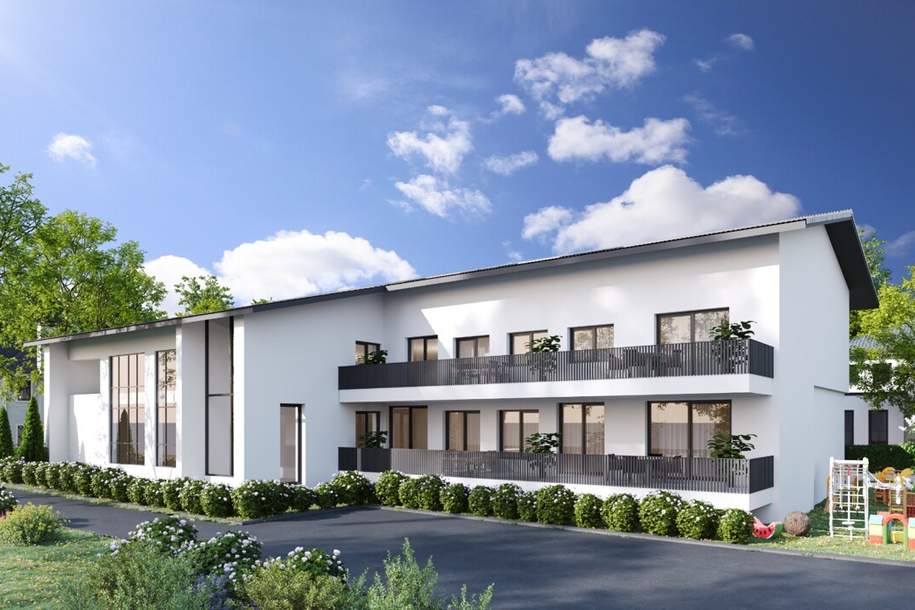 Wohnen im grünen mit Bergblick, Wohnung-kauf, 257.483,€, 5152 Salzburg-Umgebung