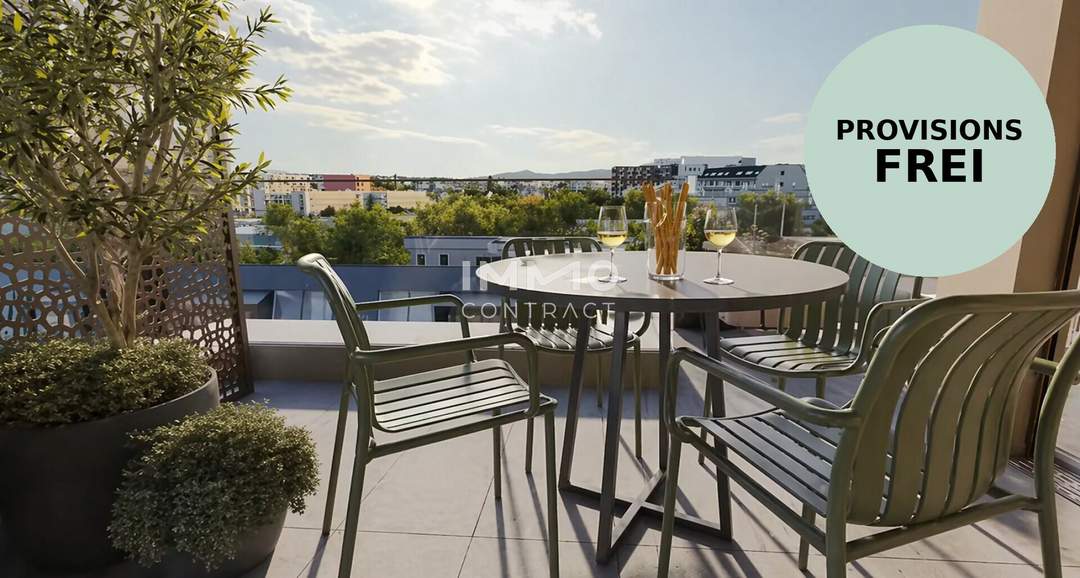 Moderne 3-Zimmer-DG-Wohnung mit 35 m² Terrasse – Erstbezug & provisionsfrei