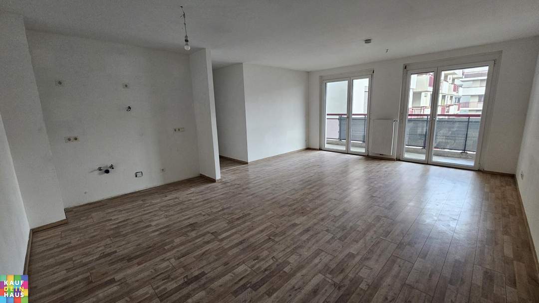 3 Zimmerwohnung mit Loggia und Schrankraum - unbefristeter Mietvertrag