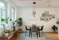 Perfekte Anbindung und schöne Terrasse zum Innenhof!