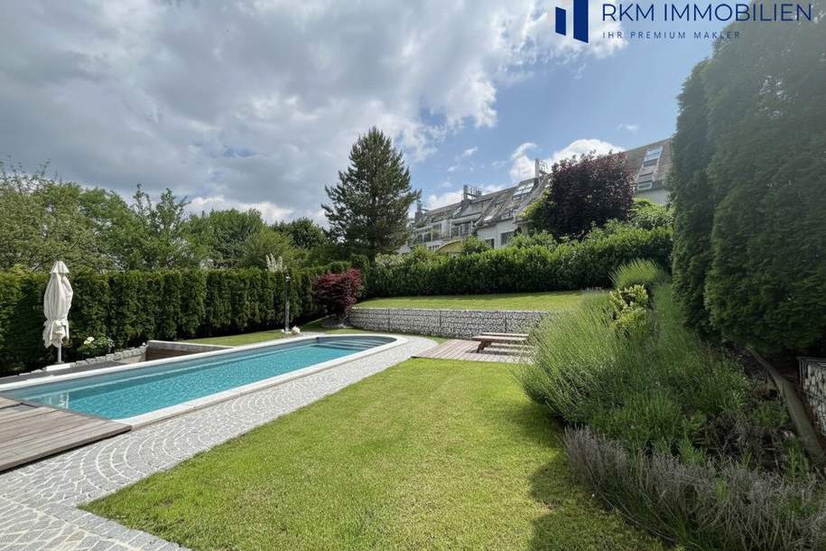 Geräumiges Traumhaus mit Garten und Terrassen inkl. 4 Garagenplätze !, Haus-kauf, 1130 Wien 13., Hietzing