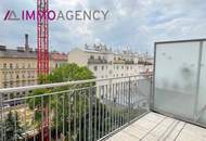 Moderne Dachgeschoss-Wohnung mit zwei Balkonen und bester Anbindung zur U4/U6 Längenfeldgasse!