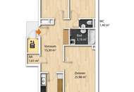 Renovierte 3-Zimmer-Wohnung im 3. OG zwischen U3 Kendlerstraße, S45 Ottakring