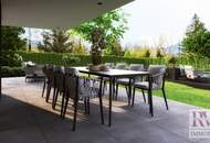 Exklusive Traum-Gartenwohnung in Neubau-Villa – ca. 800 m² Garten &amp; luxuriöser Wohnkomfort-Erstbezug