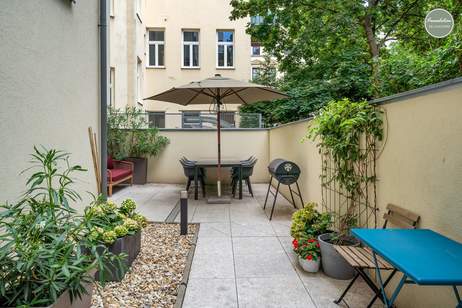 Altbauwohnung Highlight im Herzen der Stadt - Grundriss ideal - barrierefrei | Gartennutzung - Summer Feeling pur!, Wohnung-kauf, 739.000,€, 1040 Wien 4., Wieden