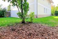 Niedrigenergie-Doppelhaushälfte in Mauer. 5 Zimmer, Terrasse, Garten und Autostellplatz