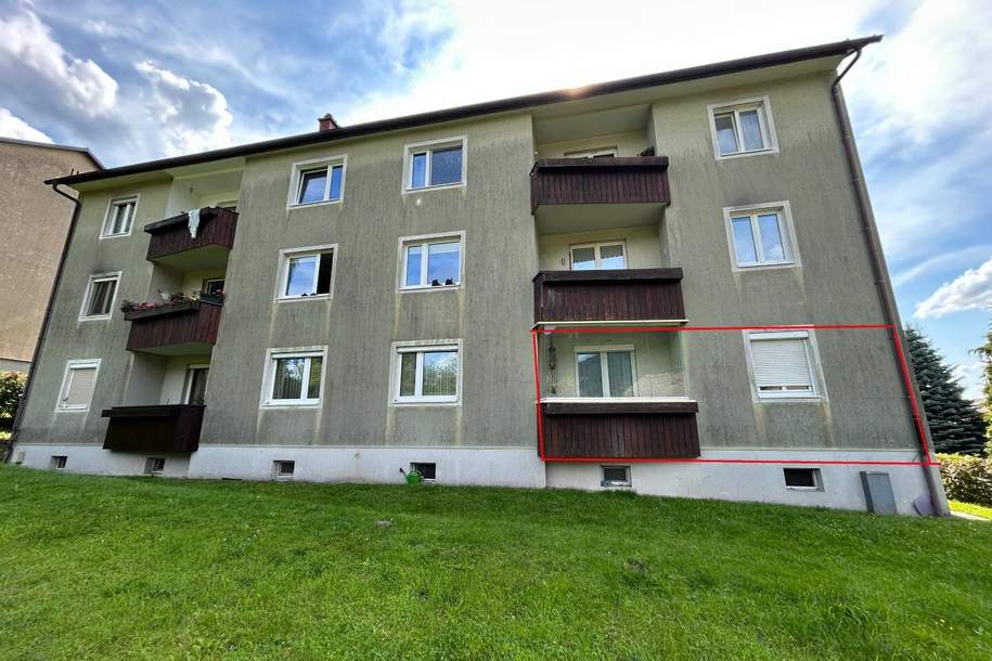 NEUER PREIS!!! Sehr gepflegte 3-Zimmer Wohnung mit Loggia!, Wohnung-kauf, 125.000,€, 8786 Liezen