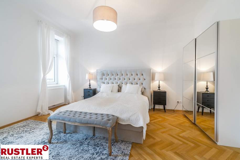 3-Zimmer-Altbauwohnung mit zwei modernen Bädern nähe Herbeckstraße, Wohnung-kauf, 694.000,€, 1180 Wien 17., Hernals