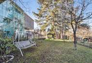 Doppelhaushälfte mit Garten im Jugendstilhaus