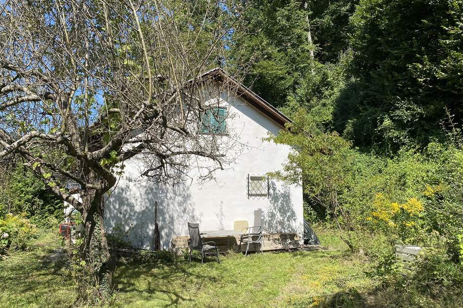 Sanierungsbedürftiges Wochenendhaus mit großem Süd-West ausgerichtetem Grundstück (2366), Haus-kauf, 209.000,€, 8130 Graz-Umgebung