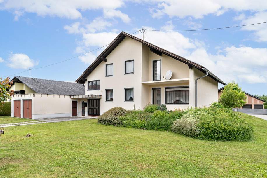 Gelegenheit! Einfamilienhaus in Pucking auf großem Eckgrundstück, Haus-kauf, 398.000,€, 4055 Linz-Land
