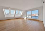 THE TEMPTATION - Dachgeschoss-Maisonette mit 2 Terrassen + Balkon | 23 m² Freifläche, 3 Zimmer