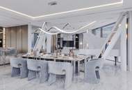 Wohntraum im Danube Tower- Exklusive 5-Zimmer-Wohnung mit 216 m² und 100 m² Balkon