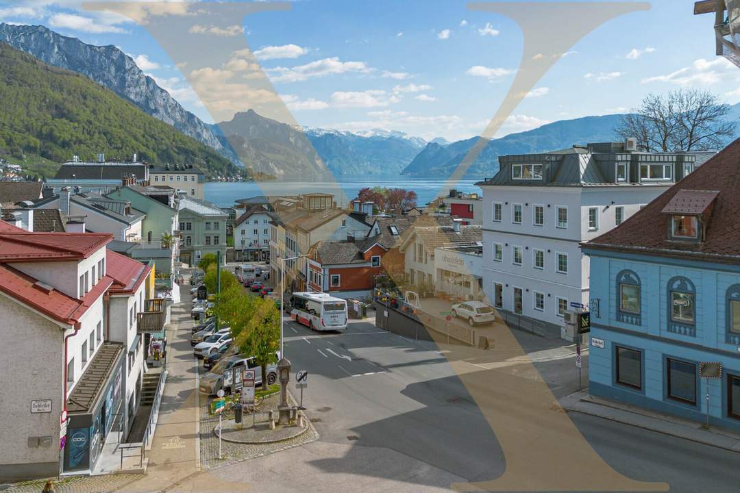 Traumhafte 4-Zimmer-Wohnung mit sonnigem Balkon inkl. Seeblick im Zentrum von Gmunden zu verkaufen!