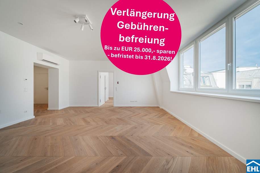 Moderne 2-Zimmer-Dachgeschosswohnung – Erstbezug mit Wohlfühlfaktor!, Wohnung-kauf, 590.000,€, 1040 Wien 4., Wieden