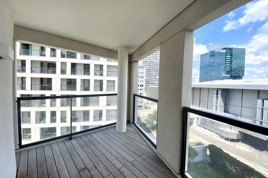 DC-Living! Fitnessraum, Sauna - Moderne 3-Zimmerwohnung mit Terrasse!, Wohnung-legalform.mietkauf, 600.000,€, 1220 Wien 22., Donaustadt