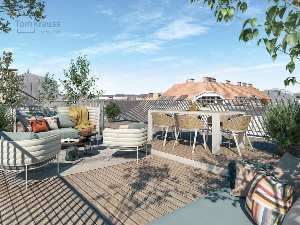 LUXUS PUR - PENTHOUSE IM BEGEHRTEN KARMELITERVIERTEL