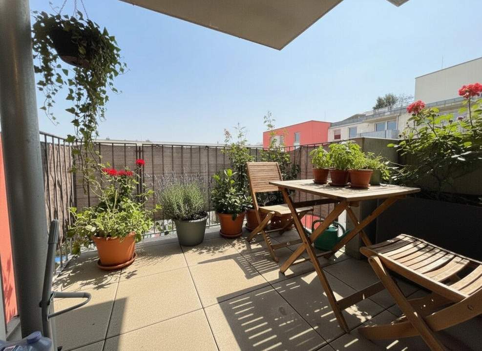 Modern wohnen im Sonnwendviertel – 2-Zimmer Wohnung mit Balkon