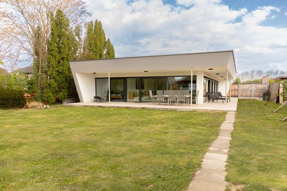 Moderner Bungalow auf großem Grundstück &amp; Nebenhaus, Haus-kauf, 698.000,€, 3484 Tulln
