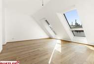 DACHGESCHOSSTRAUM IN TOP-CITYLAGE | PIVATER LIFTAUSSTIEG | FERNBLICK AUS DEM WHIRPOOL GENIEßEN