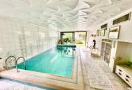 **Exklusive Landhausvilla in Pötzleinsdorf** ++ eigener Pool ++ Sauna ++ Fitnessraum ++ großer blühender Garten ++ Garage ++ Terrasse ++ direkt beim Pötzleinsdorfer Schlosspark ++