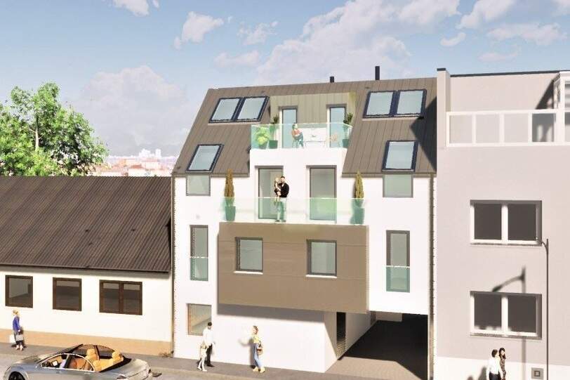 Neubau in Simmering - Erstbezugswohnungen mit Terrassen und Gärten, Wohnung-kauf, 381.000,€, 1110 Wien 11., Simmering