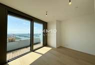 Neue Donau: Studio mit Gym, Pool, Lounges, Billa im Haus (Erstbezug)
