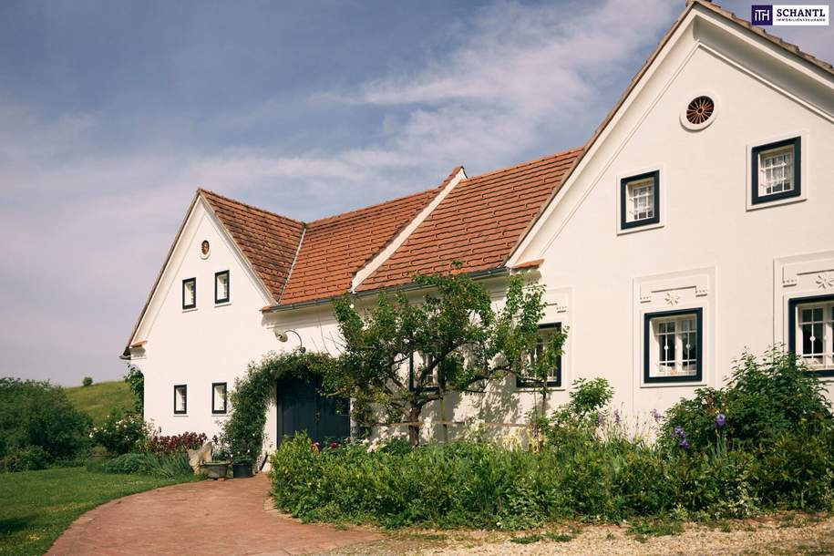 TRAUMHAFT! ECHTES SCHMUCKSTÜCK! Historischer Vierkanthof in der Thermenregion Bad Loipersdorf – Wo Natur, Geschichte und Exklusivität aufeinandertreffen!, Haus-kauf, 2.490.000,€, 8282 Hartberg-Fürstenfeld