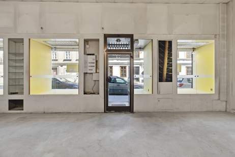 LOKAL mit Auslagefront – Sichtbarkeit garantiert - 1070 WIEN, Gewerbeobjekt-miete, 2.270,52,€, 1070 Wien 7., Neubau