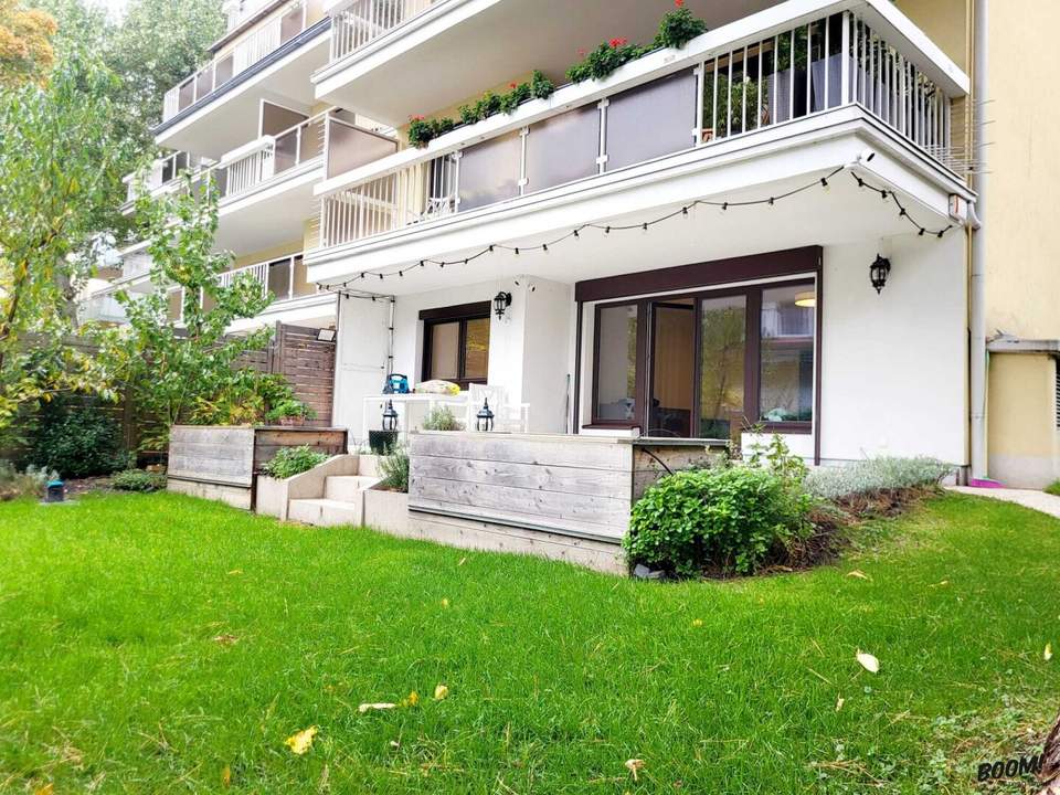 LUXURIÖSE, HOCHWERTIGE // 4-ZIMMER // 121 m² Gartenwohnung in bester Lage im 1190 – nobler Bezirk!