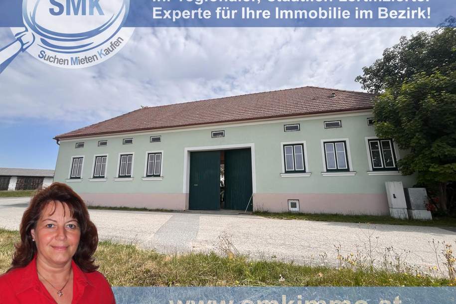 Solides Bauernhaus mit Innenhof in sonniger Randlage!, Haus-kauf, 160.000,€, 3823 Waidhofen an der Thaya