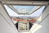 Urbaner Wohnluxus: Exklusive DG-Wohnung mit Terrasse &amp; spektakulärem Fernblick