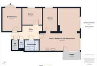 Familienfreundliche 4-Zimmer-Eigentumswohnung mit Loggia &amp; Garage