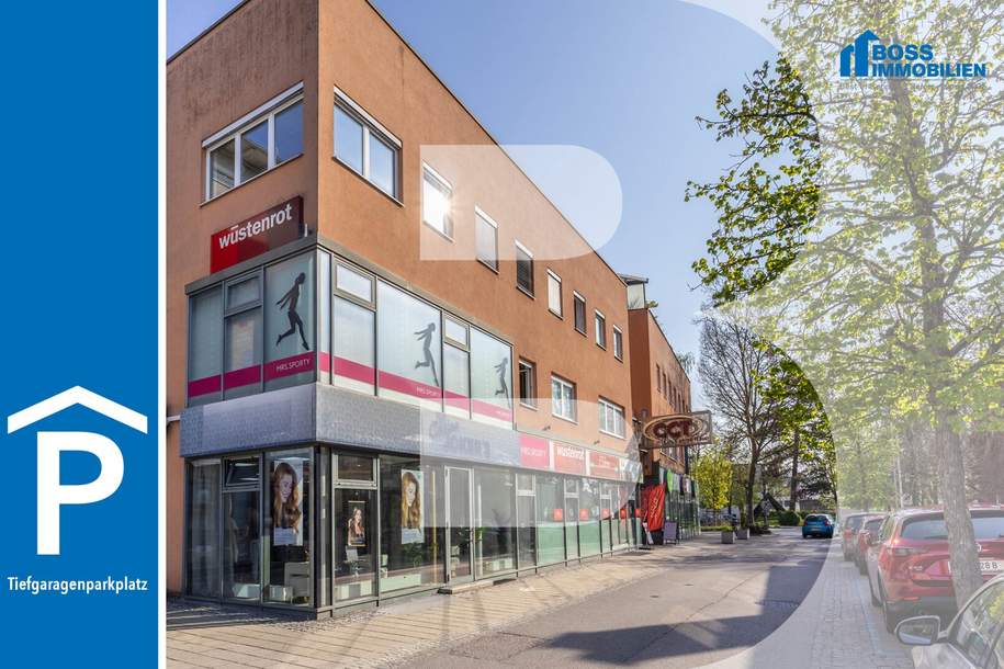 Tiefgaragenplätze | Bahnhofstraße 21, 4050 Traun, Kleinobjekte-miete, 108,00,€, 4050 Linz-Land